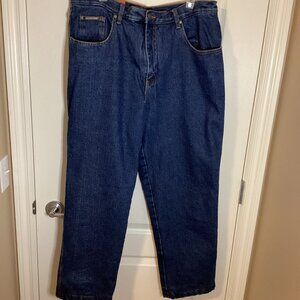 NWT Moose Creek Men’s Fleece Lined Work Outdoor Jeans Size 38 X 30 Hunting
